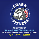 OCTOBER 2025 T/TH 6pm Francis Park Outdoor Boot Camp