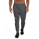 Black Fin Stripe Men's Joggers