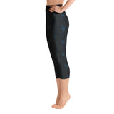 Shark Wave Capri Leggings