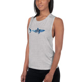 Shark Life Ladies’ Muscle Tank