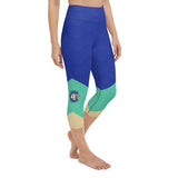 Colorblock Capri Leggings