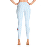 Shark Fitness Training Blue Fin Leggings