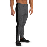 Black Fin Stripe Men's Joggers