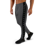 Black Fin Stripe Men's Joggers