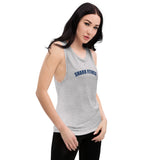 Shark Fitness Dark Athletic Type Ladies’ Muscle Tank