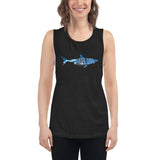 Shark Life Ladies’ Muscle Tank