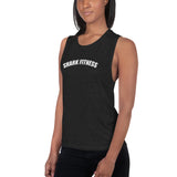 Shark Fitness Dark Athletic Type Ladies’ Muscle Tank