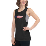 We The Sharks Ladies’ Muscle Tank - Black