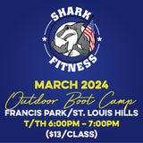 MARCH 2024 T/TH 6pm Francis Park Outdoor Boot Camp