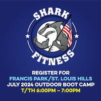 JULY 2024 T/TH 6pm Francis Park Outdoor Boot Camp