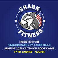AUGUST 2025 T/TH 6pm Francis Park Outdoor Boot Camp