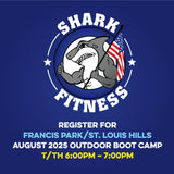 AUGUST 2025 T/TH 6pm Francis Park Outdoor Boot Camp