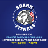 NOVEMBER 2025 T/TH 6pm Francis Park Outdoor Boot Camp