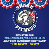 JULY 2026 T/TH 6pm Francis Park Outdoor Boot Camp