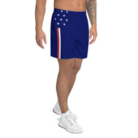 Patriot Shark Men's Athletic Long Shorts