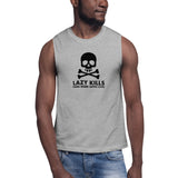 Lazy Kills Unisex Muscle Shirt - Light Colors