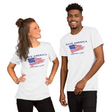 Save America Destroy Lazy Short-Sleeve Unisex T-Shirt