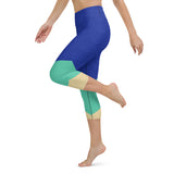 Colorblock Capri Leggings