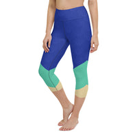 Colorblock Capri Leggings