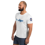 Shark Life Camo Men's Athletic T-shirt