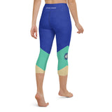 Colorblock Capri Leggings