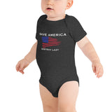 Save America Destroy Lazy Baby Onesie